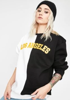 Daisy Street Tops Los Angeles Oversized Sweatshirt