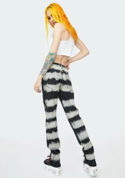 Daisy Street Tie Dye Jeans