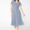 Daisy Street Ditsy Print Midi Dress Dresses