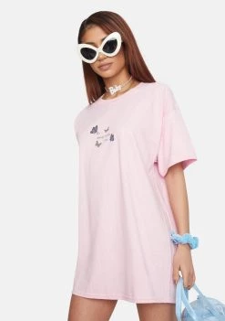 Daisy Street Sweet Tyler Butterfly Graphic Tee Tops