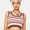Daisy Street Knit Crop Top