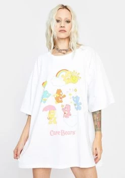 Daisy Street Care Bears Graphic T-Shirt Dress Dresses