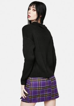 Daisy Street Carlie Embroidered Butterfly Cardigan