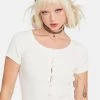 Daisy Street Tops White Sally Cardigan