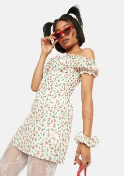 Daisy Street Dresses Floral Milkmaid Dress