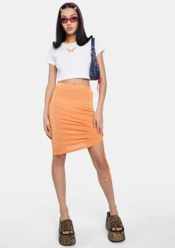 Daisy Street Rosie Butterfly Baby Tee Graphic T-Shirt