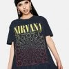 Daisy Street Nirvana Tyler Graphic Tee Tops