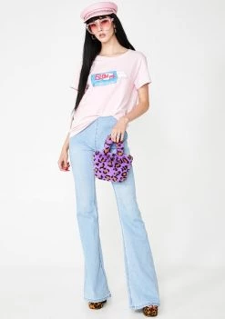 Daisy Street Tops Blow Me Graphic Tee