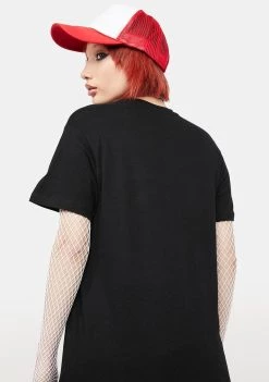 Daisy Street Oversized Eminem Graphic Tee Tops