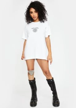 Daisy Street Tops Hello Sunshine Graphic Tee