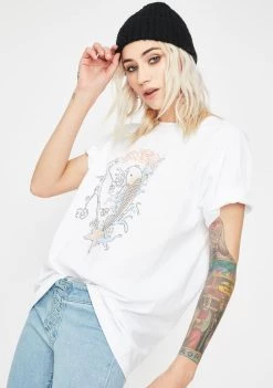 Daisy Street Koi Graphic Print Tee