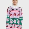 Daisy Street Knitted Novelty Jumper Knit Sweaters