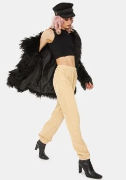 Daisy Street Bottoms Corduroy Jogger Sweatpants