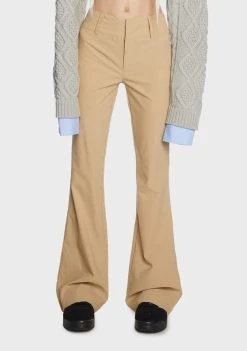 Daisy Street Y2K Flared Trousers