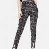 Daisy Street Brianna Floral Skinny Pants Bottoms