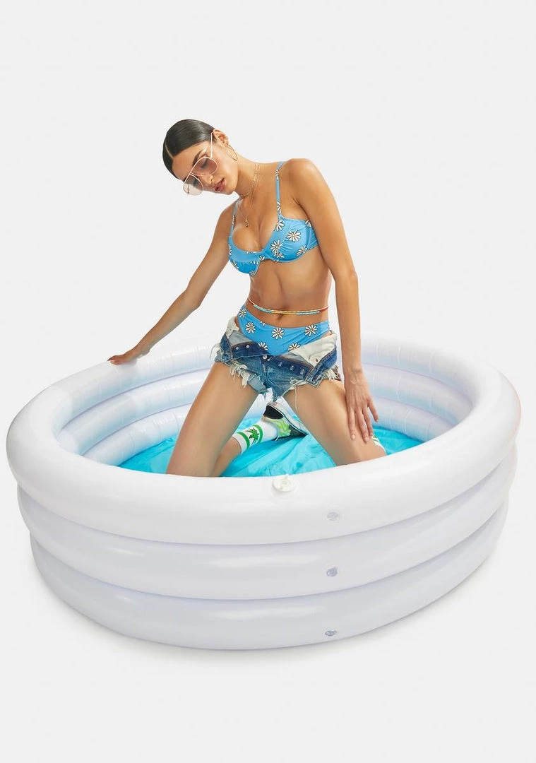 Daisy Street Underwire Daisy Bikini Top Swim