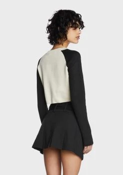 Daisy Street 8 Ball Graphic Sweater