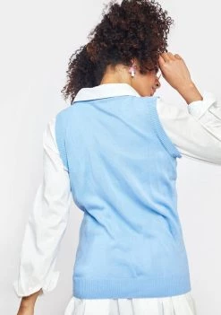 Daisy Street Knitted Butterfly Vest