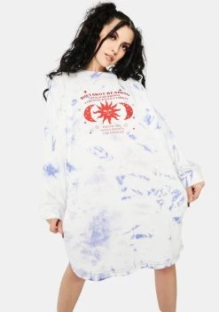 Daisy Street Tarot Reading Tie Dye Dress Dresses