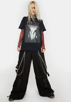 Daisy Street Tops Freddy Vs. Jason Graphic Tee