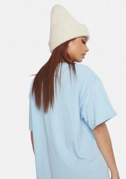 Daisy Street Tyler Cherub Graphic Tee Tops