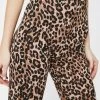Daisy Street Bottoms Leopard Print Cycling Shorts