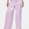 Daisy Street Shine Wide Leg Trousers Wide Leg Pants