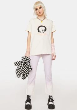 Daisy Street Natural Casper The Friendly Ghost Tyler T-Shirt Graphic T-Shirt