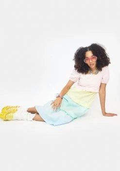 Daisy Street Rainbow Tiered Maxi Dress Dresses