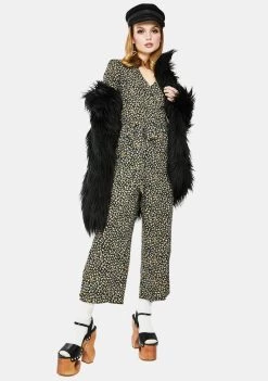 Daisy Street Jumpsuits & Rompers Floral V-Neck Jumpsuit