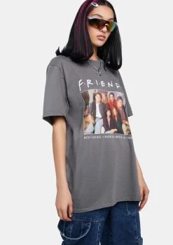Daisy Street Graphic T-Shirt Friends Oversized Graphic Tee