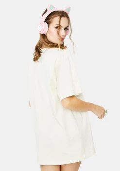 Daisy Street Natural Tarot Eye Tee Tops