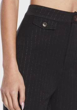 Daisy Street Flares Pinstripe Flared Pants