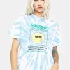 Daisy Street Tops Missing Tie Dye Graphic Tee