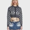 Daisy Street Knit Cardigans Polka Dot Yin Yang Cardigan