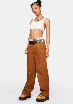 Daisy Street Bottoms Cargo Trousers