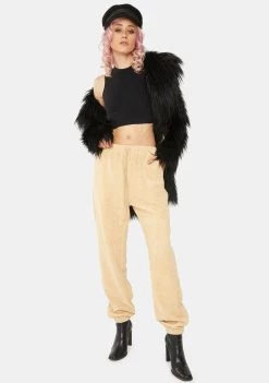 Daisy Street Bottoms Corduroy Jogger Sweatpants