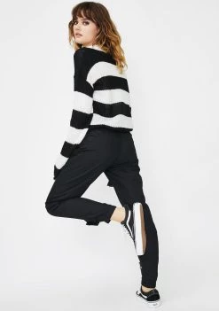 Daisy Street Bottoms Square Buckle Slim Trousers