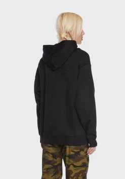 Daisy Street Graphic Pullovers & Hoodies Maya Beaded Knit Hoodie