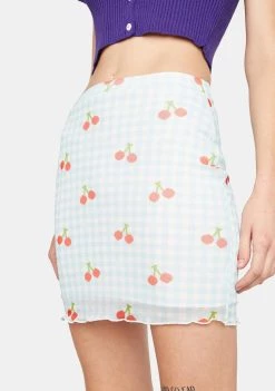 Daisy Street Sophia Mesh Skirt Bottoms