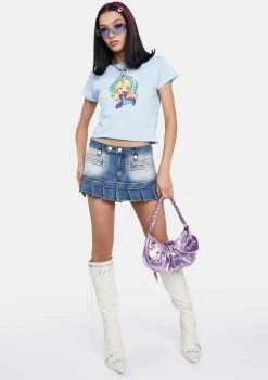 Daisy Street Graphic T-Shirt Bratz Tori Cropped Tee