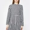 Daisy Street Gingham Check Smock Dress