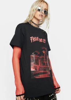 Daisy Street Friday The 13th Boat Graphic Tee