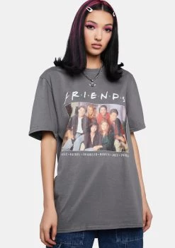Daisy Street Graphic T-Shirt Friends Oversized Graphic Tee