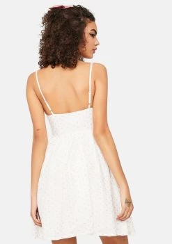 Daisy Street Dresses Pink Heart Printed Cami Dress