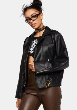 Daisy Street Outerwear Biker Jacket