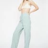 Daisy Street Bottoms High Waisted Corduroy Trousers