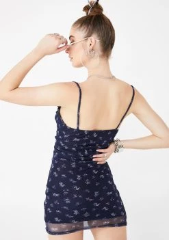 Daisy Street Floral Cowl Neck Dress Dresses