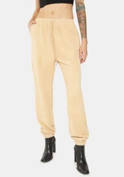 Daisy Street Bottoms Corduroy Jogger Sweatpants