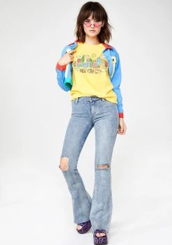 Daisy Street New York City Boyfriend Tee Tops